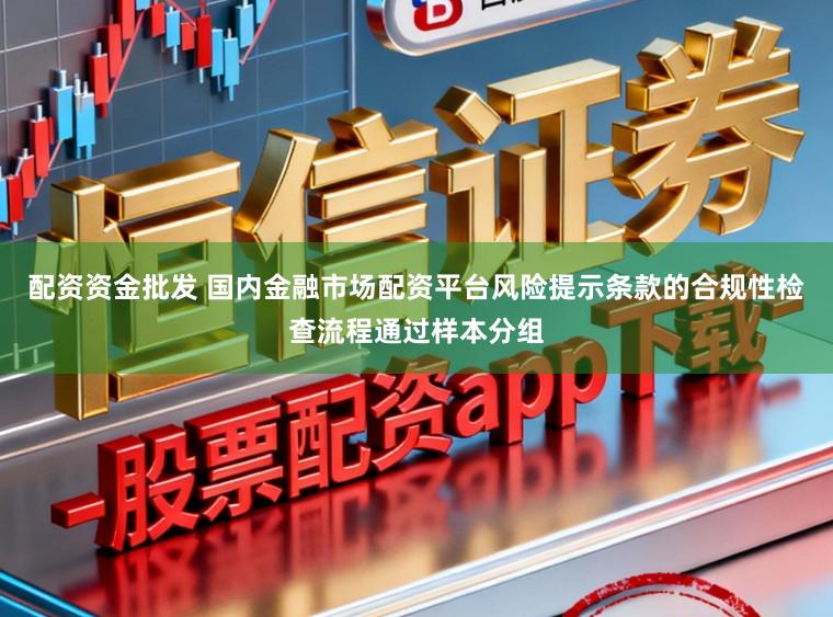 配资资金批发 国内金融市场配资平台风险提示条款的合规性检查流程通过样本分组